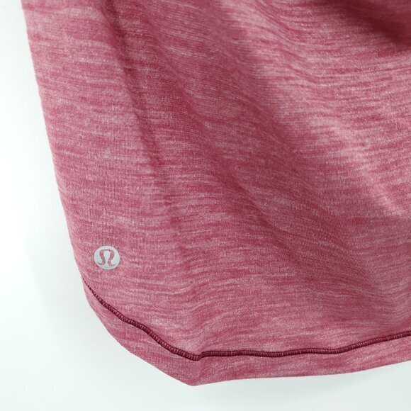 Lululemon Moment To Movement 2-In-1 Tank Size 6 Heathered Cherry Tint (Pink) - Picture 11 of 11